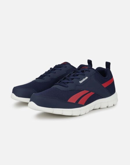 RBK- Men Navy Blue Lace-Ups Running ShoesUK-7, 8, 10