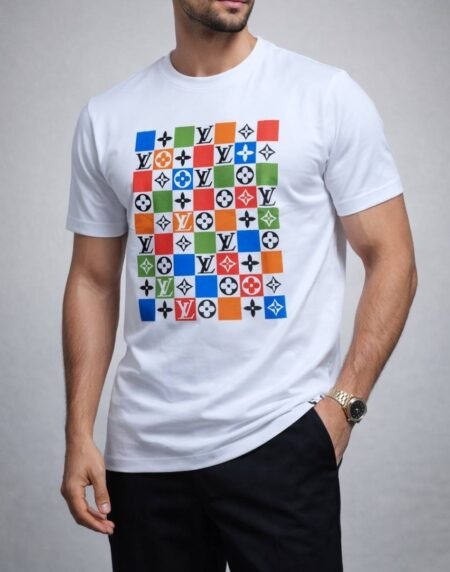 Louis VT Luxury Men’s T-shirt A-6