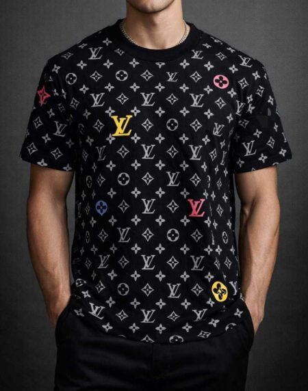 Louis VT Luxury Men’s T-shirt A-5