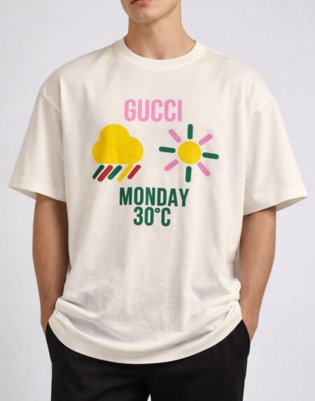 GUCI Luxury Round Neck T-shirts A-1