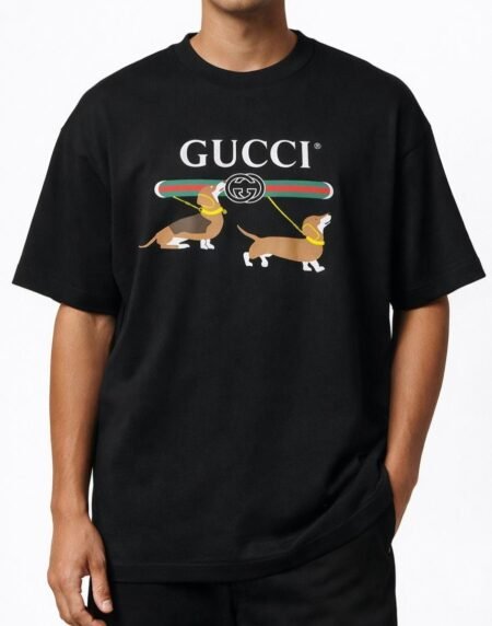 GUCI Luxury Round Neck T-shirts A-9