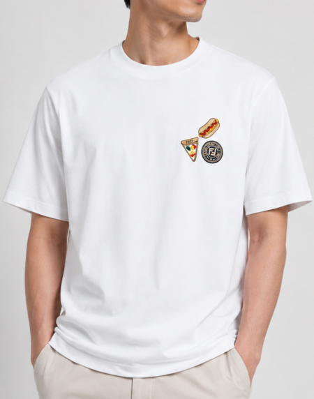 FNDI Round Neck Luxury T-shirts A-4