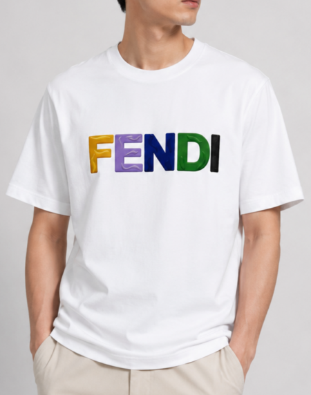 FNDI Round Neck Luxury T-shirts A-2