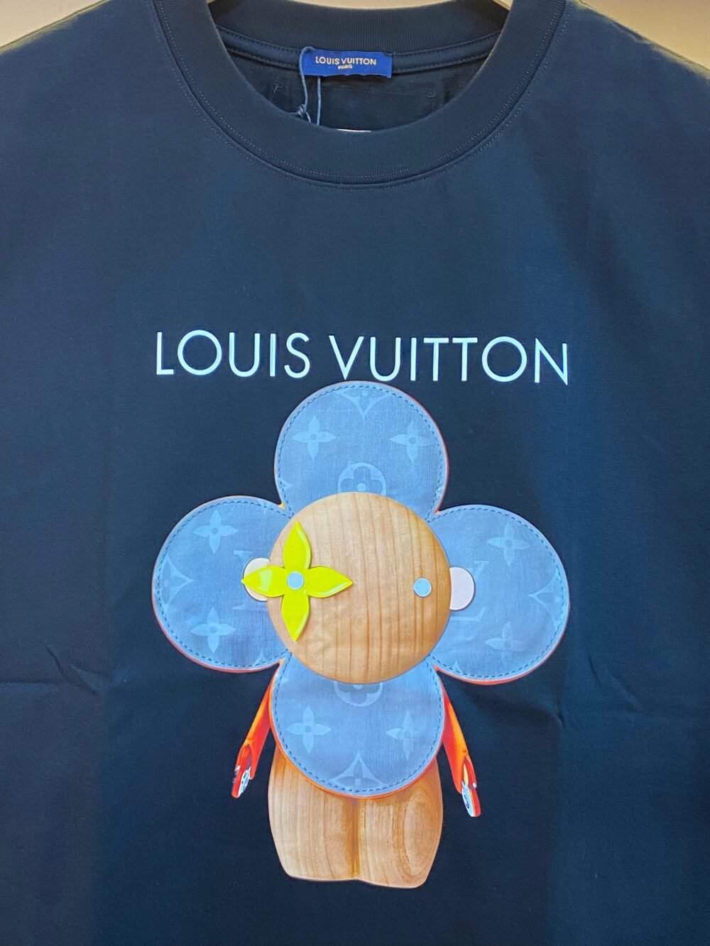 Louis Vt Luxury baggy style T-shirt A-2 - Image 2