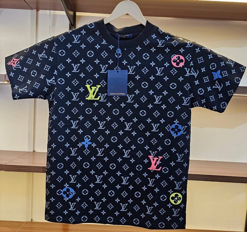 Louis VT Luxury Men’s T-shirt A-5 - Image 2