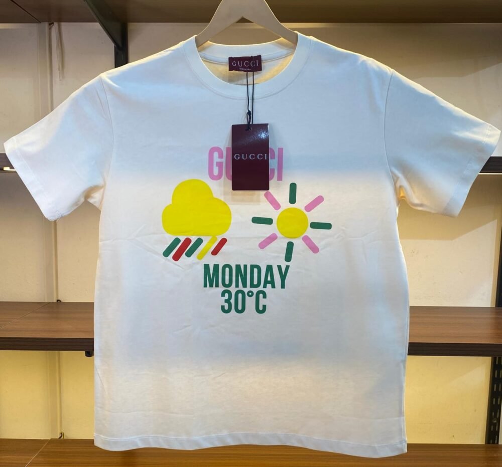 GUCI Luxury Round Neck T-shirts A-1