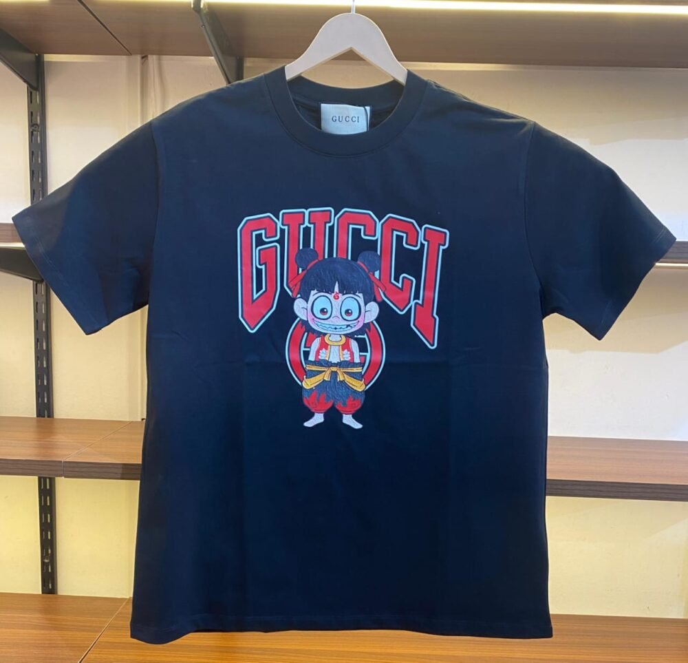 GUCI Luxury Round Neck T-shirts A-2