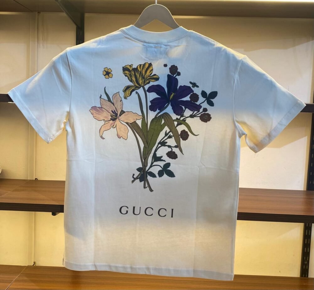 GUCI Luxury Round Neck T-shirts A-4