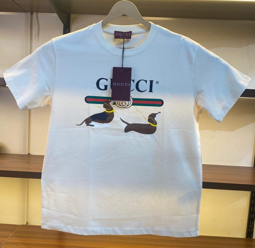 GUCI Luxury Round Neck T-shirts A-8