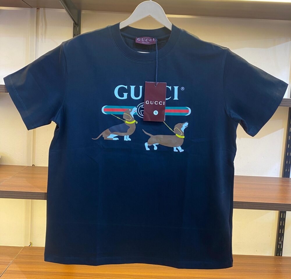 GUCI Luxury Round Neck T-shirts A-9