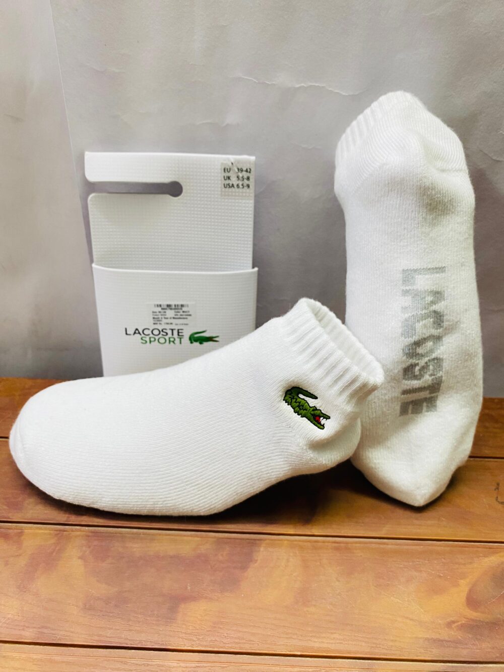 LACO Socks White LT1 A-3