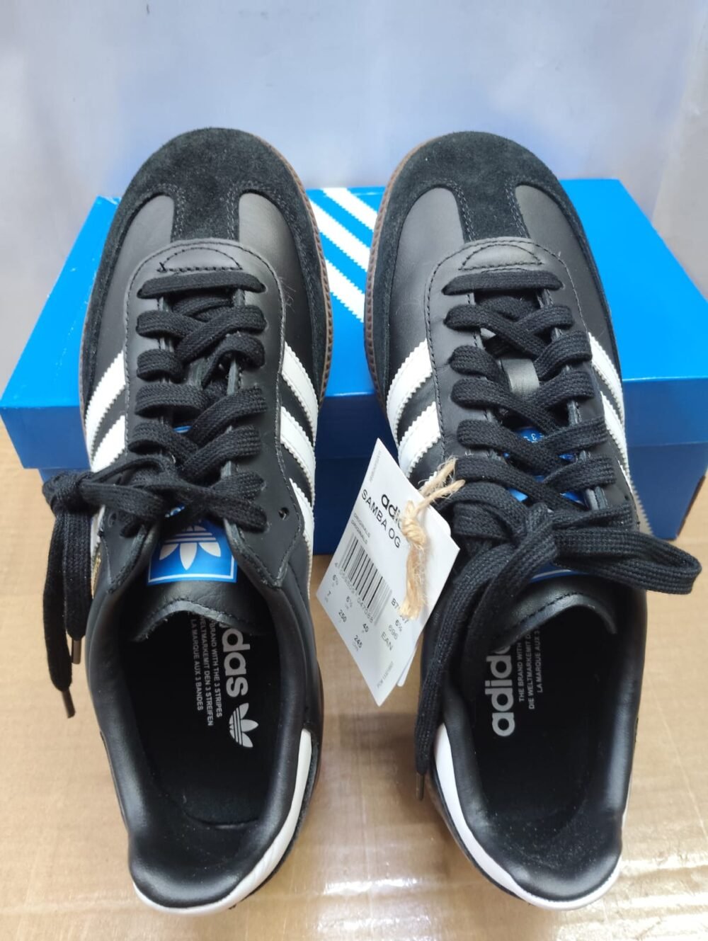ADS Originals Samba Unisex Shoes Black LT1 A-2 - Image 2