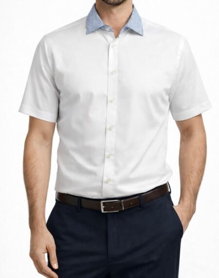 Mix Formal Shirt Half B-1