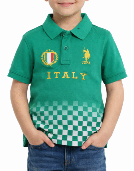 USP Kid's Collar t-shirt A-5