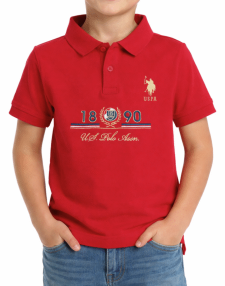 USP Kid's Collar t-shirt A-4