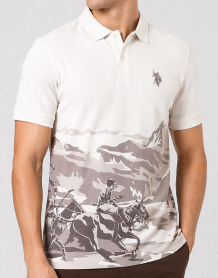 USP Men's Collar T-Shirts A-32