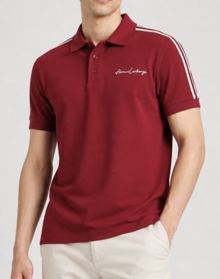 AX Men's Collar T-shirts A-9