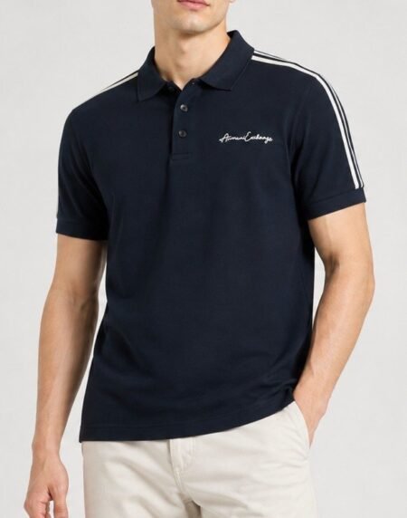 AX Men's Collar T-shirts A-11