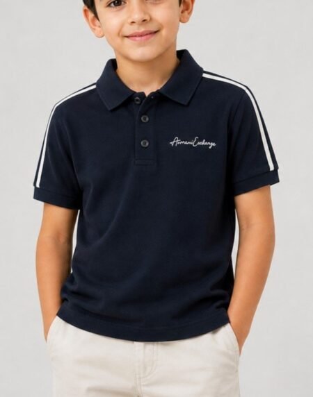 AX Kid's Collar T-shirt K-7