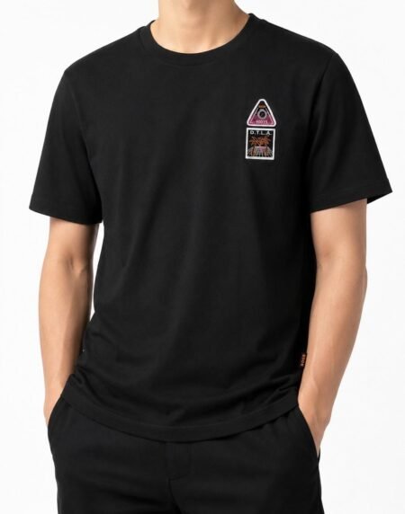 Bs-round neck T-shirt A-46