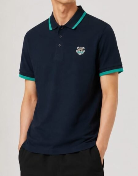 KNZ Men's Collar T-shirts A-10