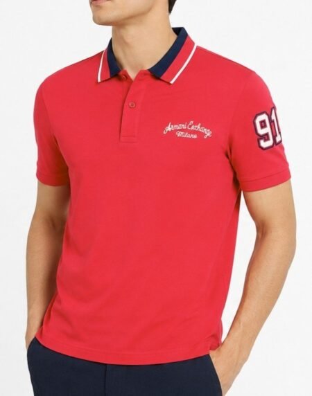 AX Men's Collar T-shirts A-16