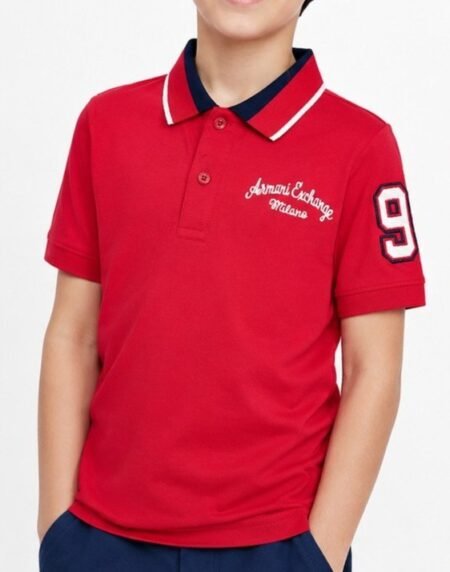 AXE Kid's Collar T-shirt K-12