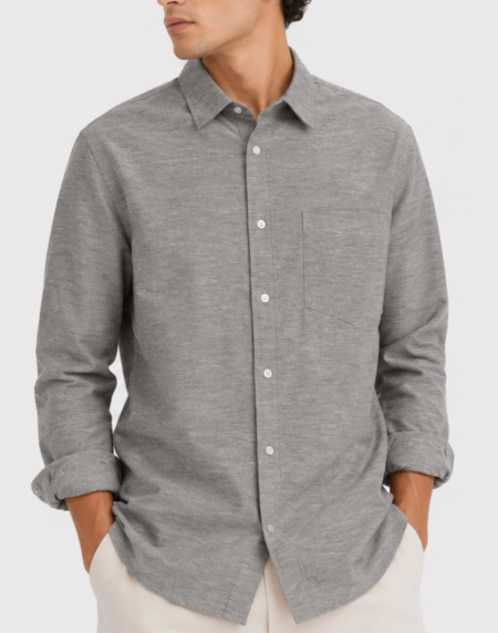 Men's Linen Shirt A-34