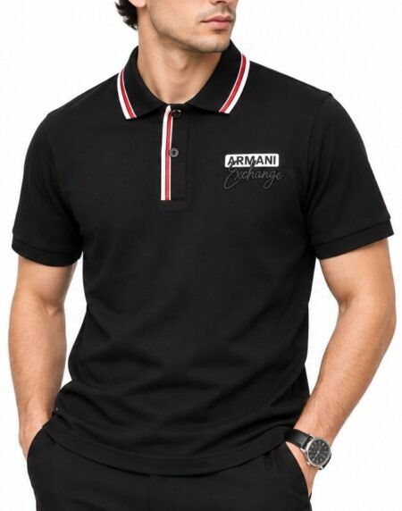 AX Men's Collar T-shirts A-15