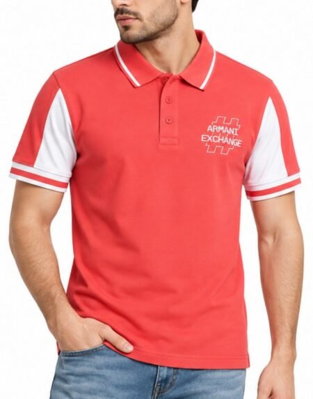AX Men's Collar T-shirts A-17
